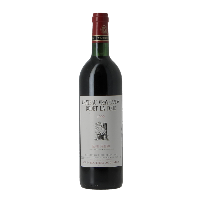 Chateau Vray-Canon Bodet La Tour 1996 Canon-Fronsac