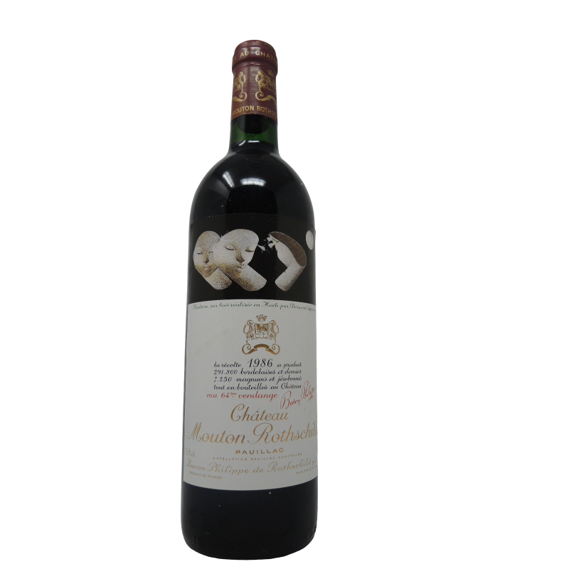 Chateau Mouton Rothschild 1986 Pauillac