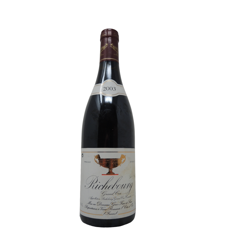 Richebourg Grand Cru 2003 Domaine Gros Frere Et Soeur