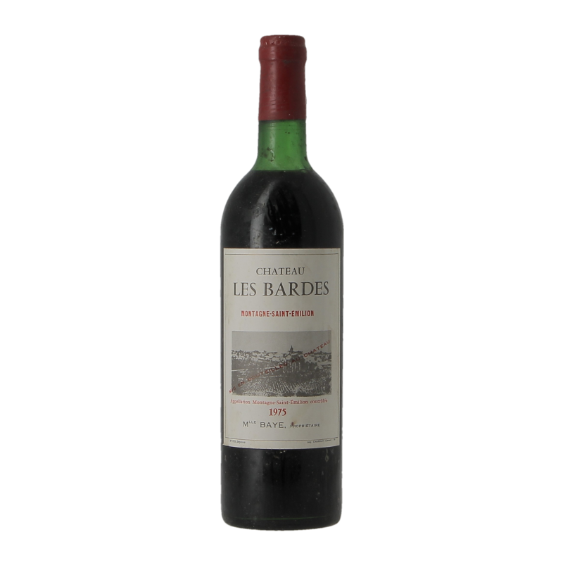 Chateau Les Bardes 1975 Montagne-Saint-Emilion