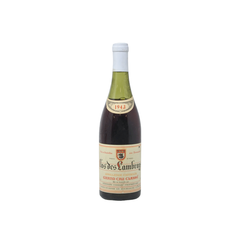 Clos Des Lambrays Grand Cru 1943 Cosson