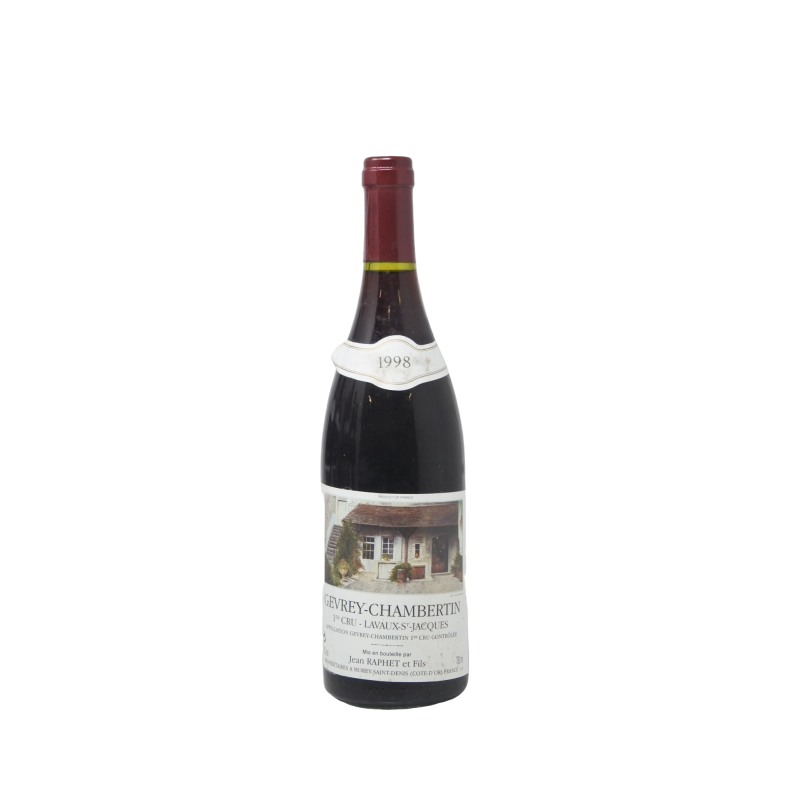 Gevrey-Chambertin 1er Cru Lavaux Saint Jacques 1998 Jean Raphet