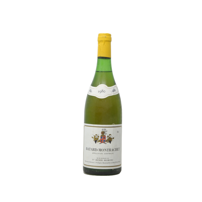 Batard-Montrachet Grand Cru 1980 Vve Henri Moroni