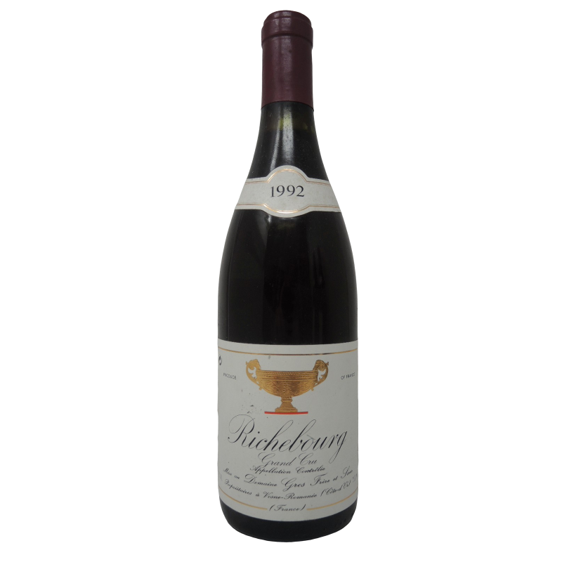 Richebourg Grand Cru 1992 Domaine Gros Frere Et Soeur