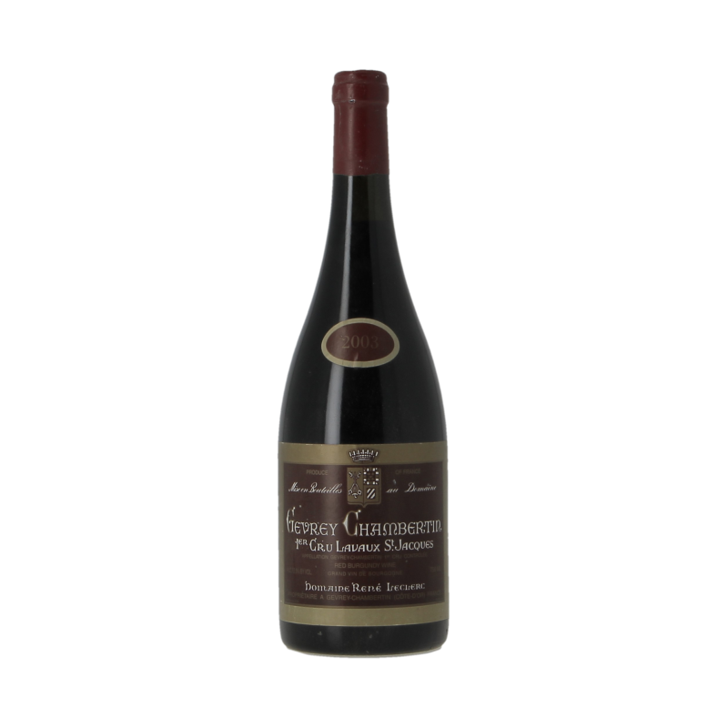 Gevrey-Chambertin 1er Cru Lavaux Saint Jacques 2003 Domaine Rene Leclerc