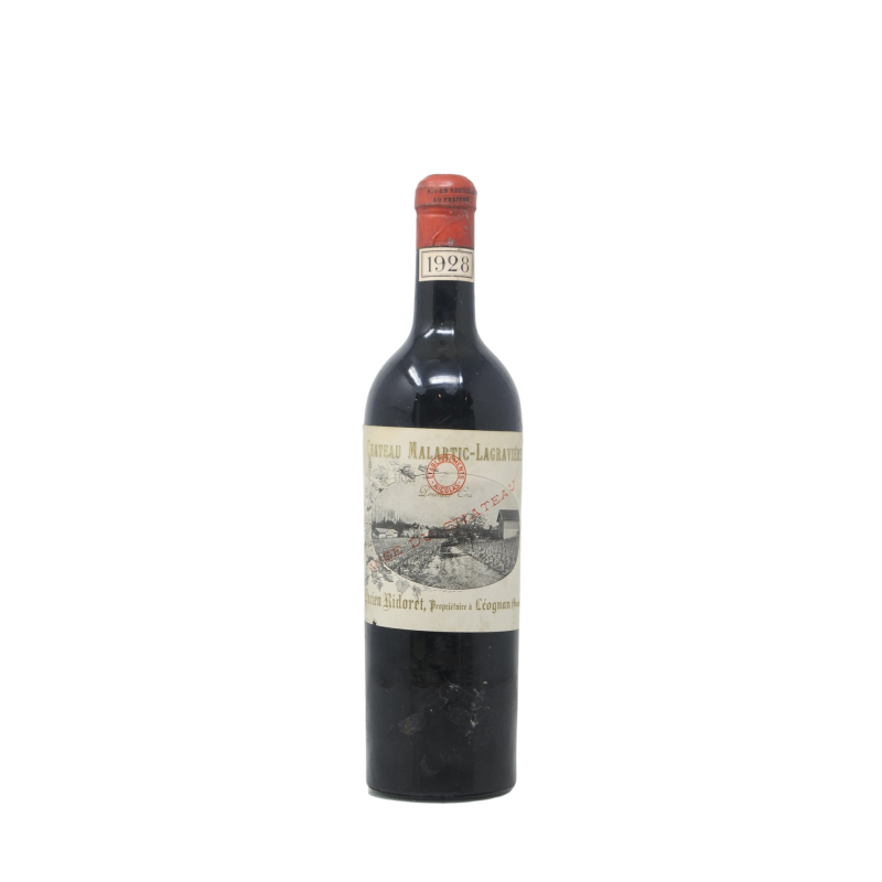 Chateau Malartic-Lagraviere 1928 Pessac-Leognan