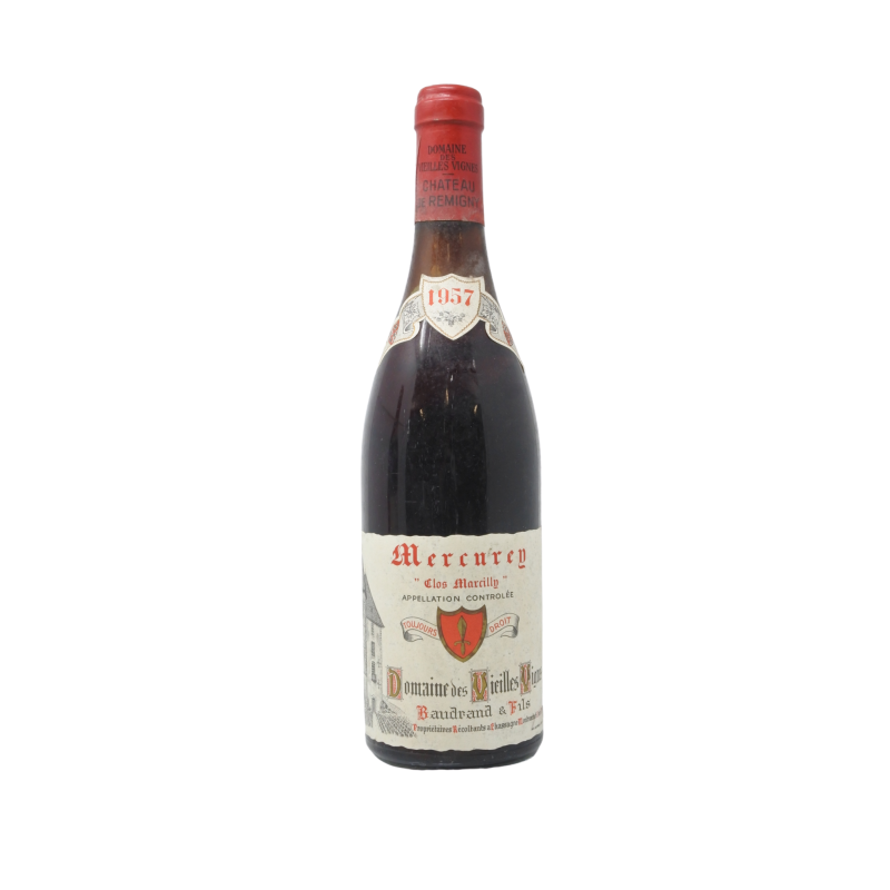 Mercurey 1er Cru Clos De Marcilly 1957 Baudrand & Fils