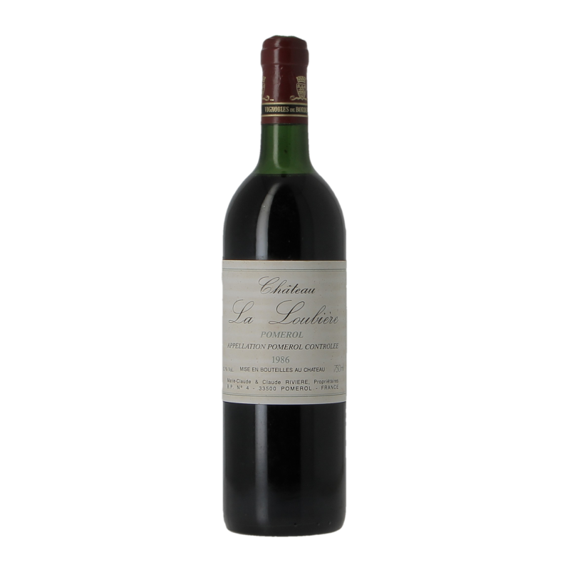 Chateau La Loubiere 1986 Pomerol
