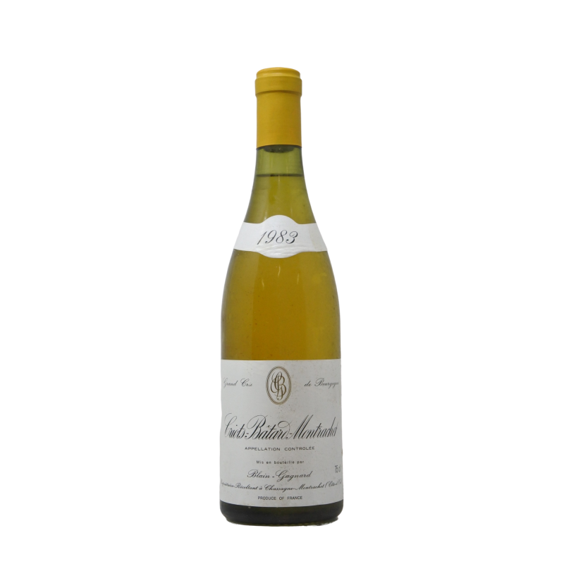 Criots Batard Montrachet Grand Cru 1983 Domaine Blain Gagnard
