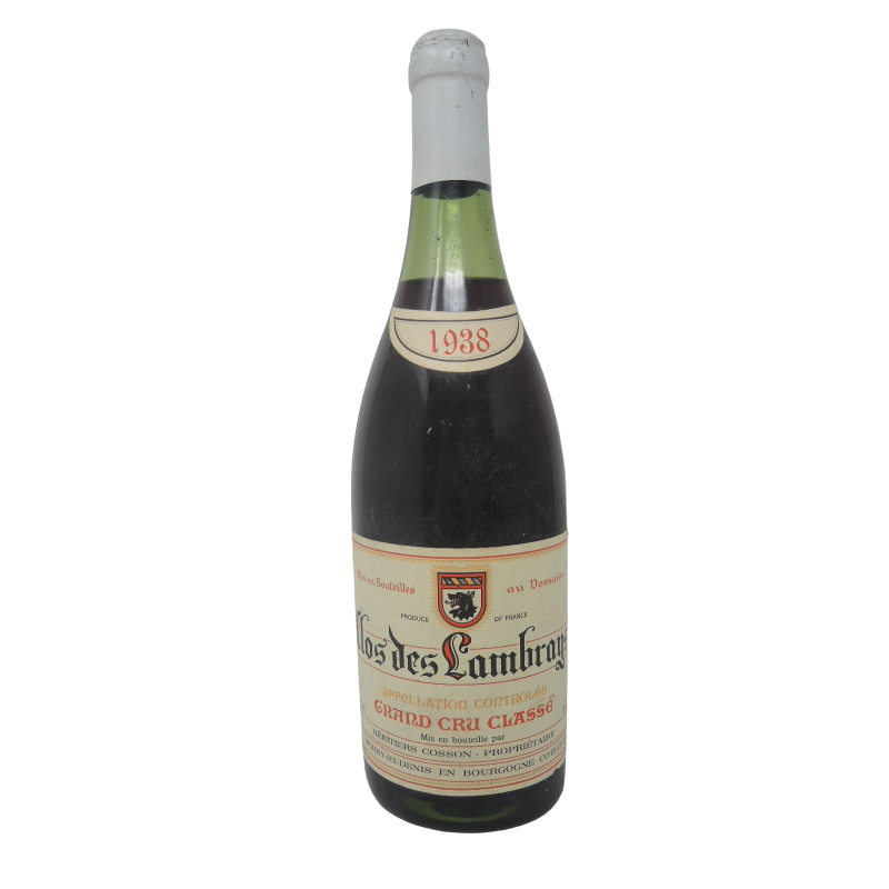 Clos Des Lambrays Grand Cru 1938 Cosson