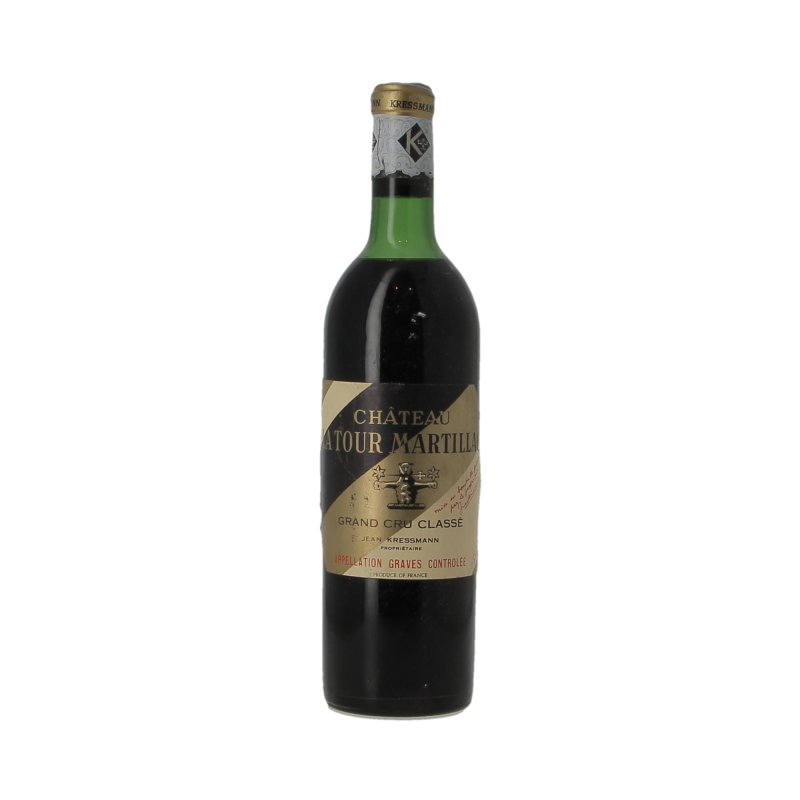 Chateau La Tour Martillac 1970 Pessac-Leognan