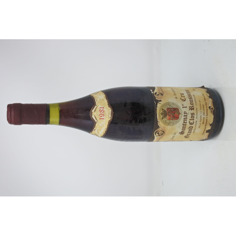 Santenay 1er Cru Grand Clos Rousseau 1981 Michel Delorme