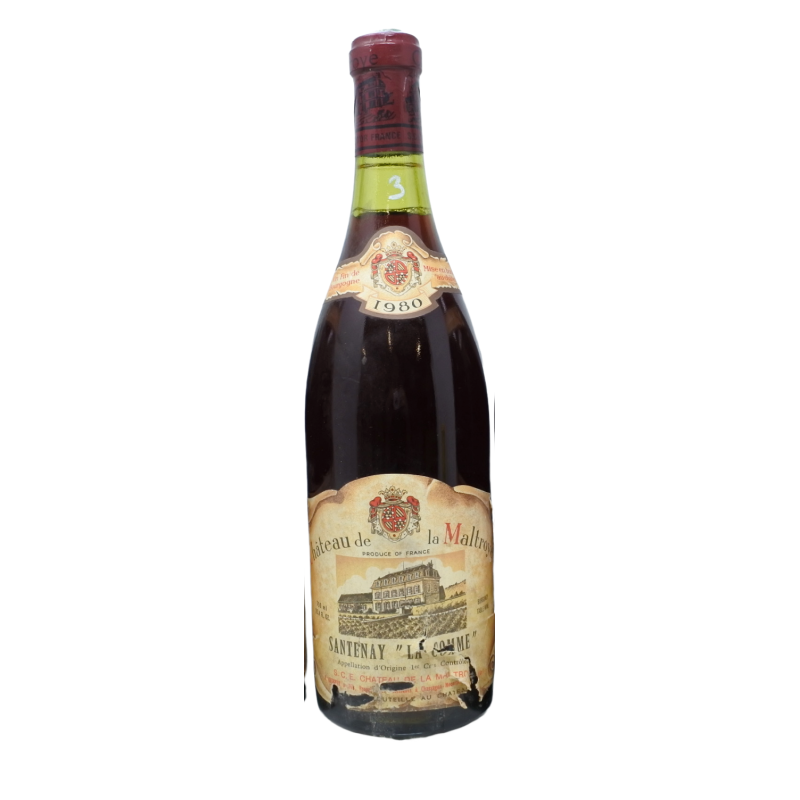 Santenay 1er Cru La Comme 1980 Chateau De La Maltroye