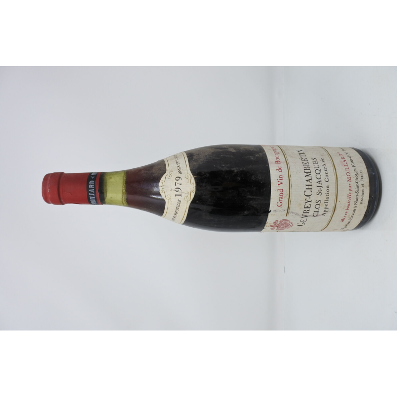 Gevrey-Chambertin 1er Cru Clos Saint Jacques 1979 Moillard