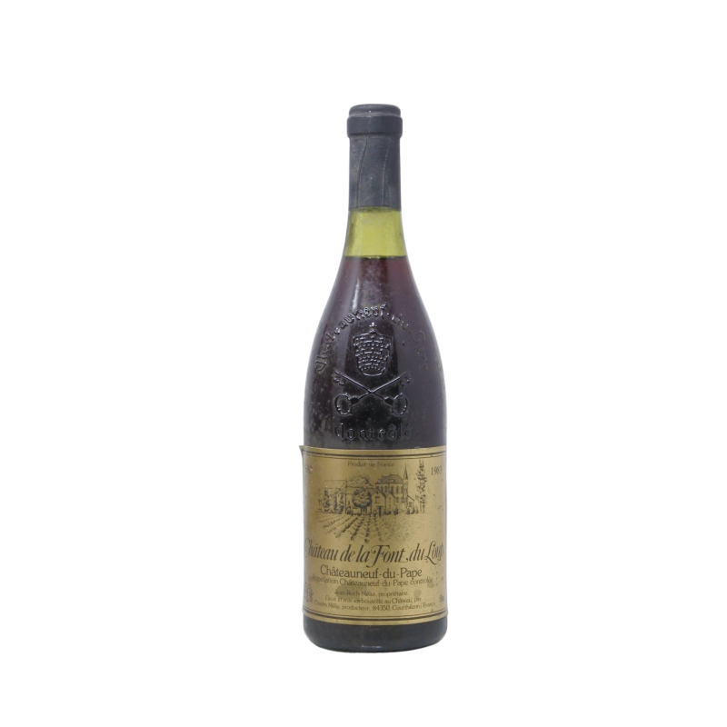 Chateauneuf-Du Pape 1983 Chateau De La Font Du Loups