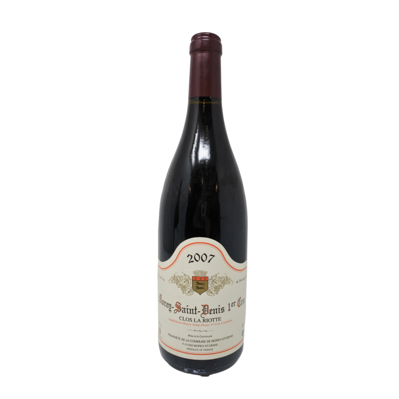 Morey-Saint-Denis 1er Cru La Riotte 2007 Propriete De La Commune De Morey-Saint-Denis