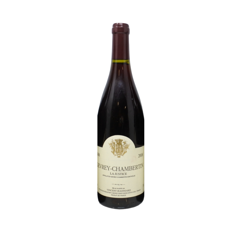 Gevrey-Chambertin La Justice 2008 Vincent Jeanniard