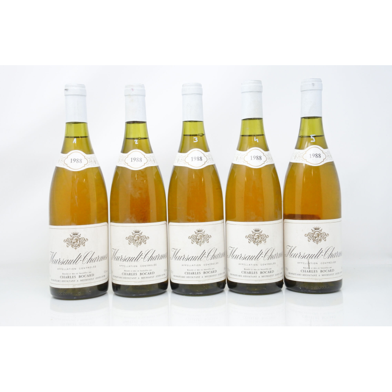 Meursault 1er Cru Les Charmes 1988 Charles Bocard