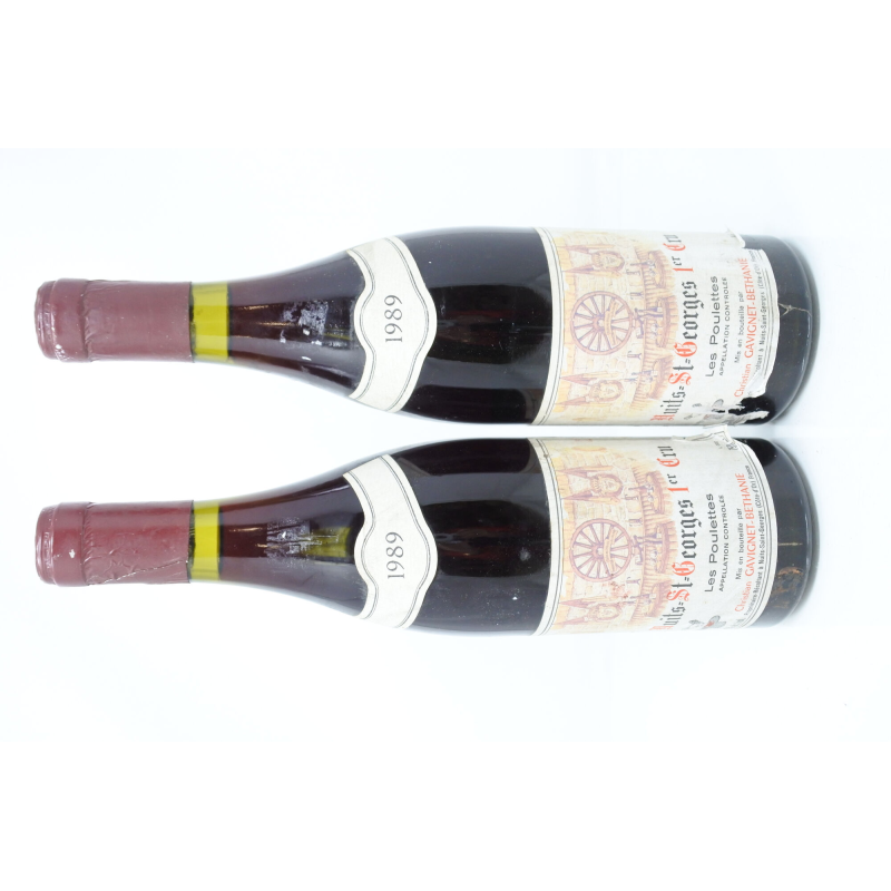 Nuits-Saint-Georges 1er Cru Les Poulettes 1989 Domaine Gavignet Bethanie