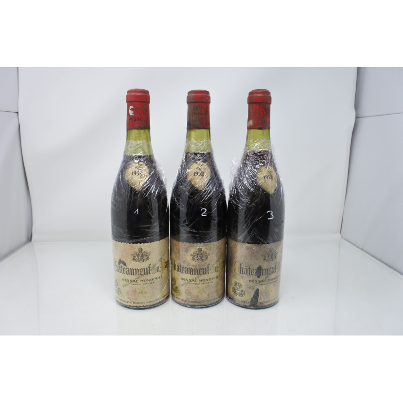 Chateauneuf-Du-Pape 1952 Bessac Monopole