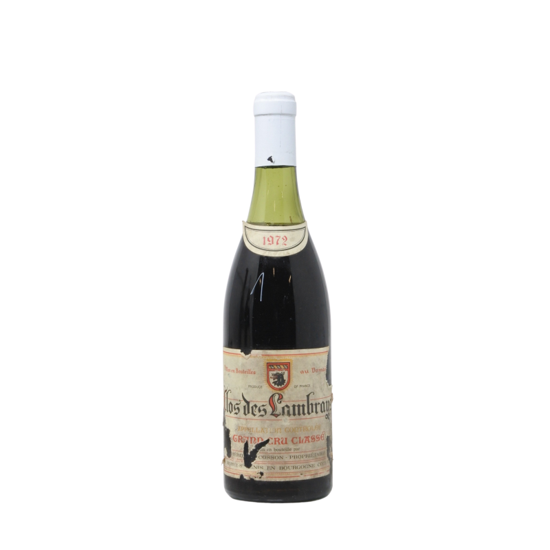 Clos Des Lambrays Grand Cru 1972 Domaine Des Lambrays