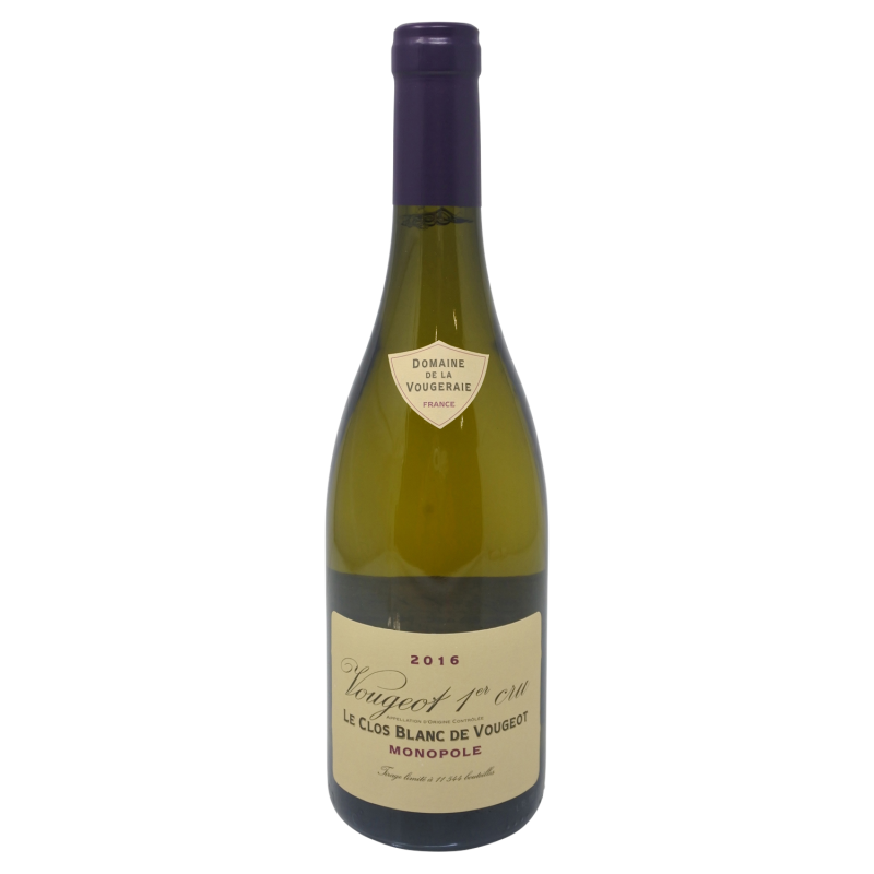 Vougeot 1er Cru Le Clos Blanc De Vougeot 2016 Domaine De La Vougeraie