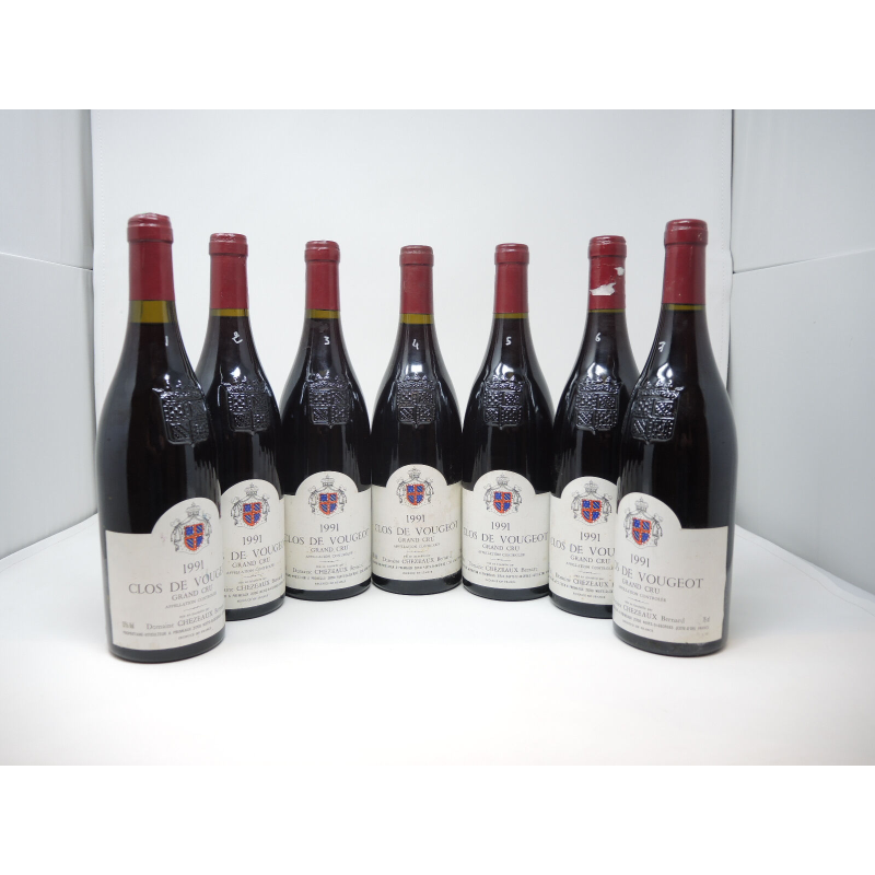 Clos De Vougeot Grand Cru 1991 Chezeaux Bernard