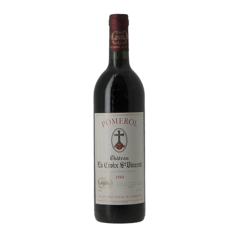 Chateau La Croix St Vincent 1989 Pomerol