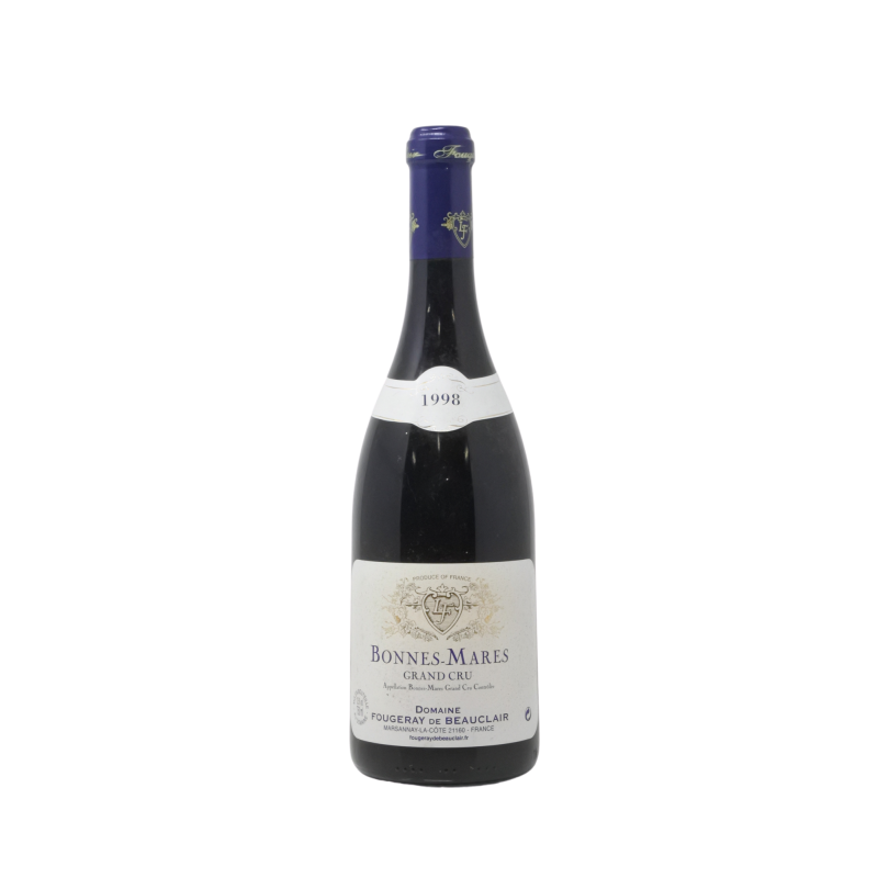 Bonnes Mares Grand Cru 1998 Domaine Fougeray De Beauclair