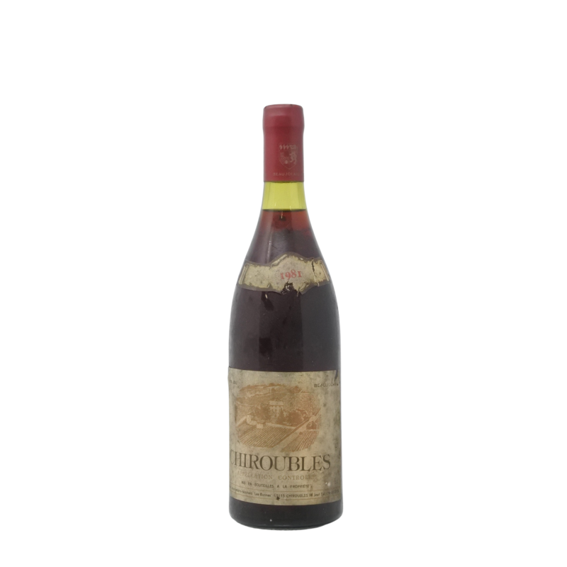 Chiroubles 1981 Gay Georges