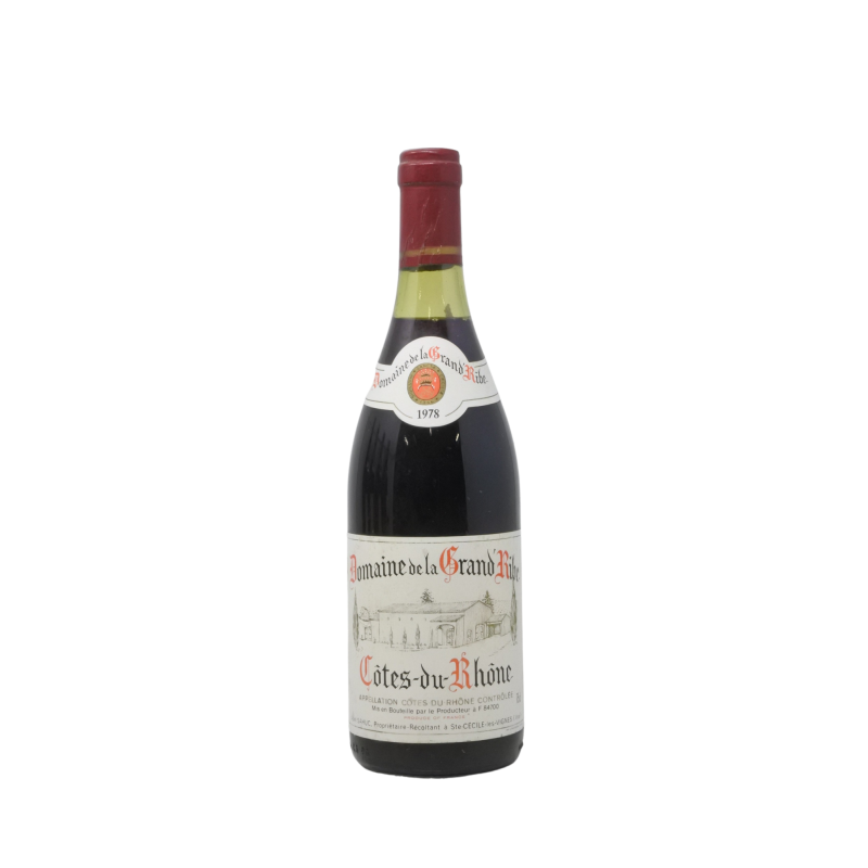 Cotes-Du-Rhone 1978 Domaine De La Grand Ribe
