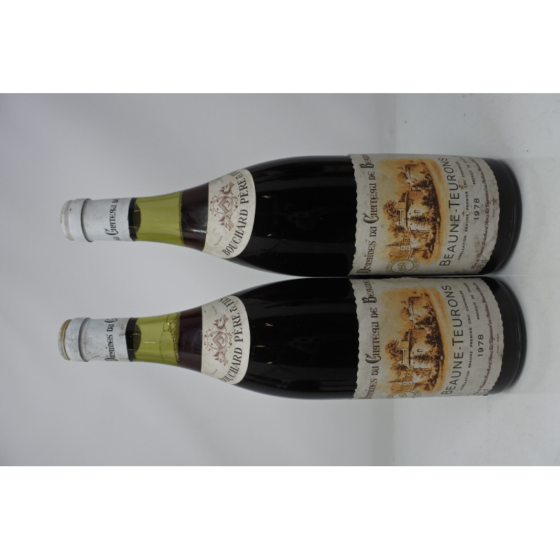 Beaune 1er Cru Les Theurons 1978 Domaine Du Chateau De Beaune Bouchard Pere & Fils