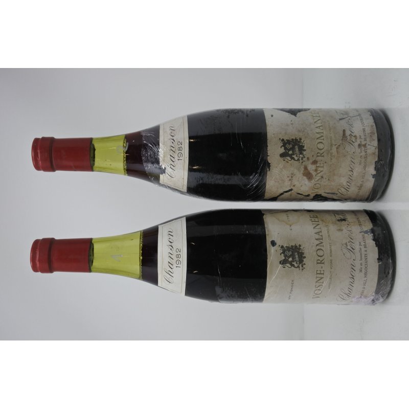 Vosne-Romanee 1982 Chanson Pere & Fils
