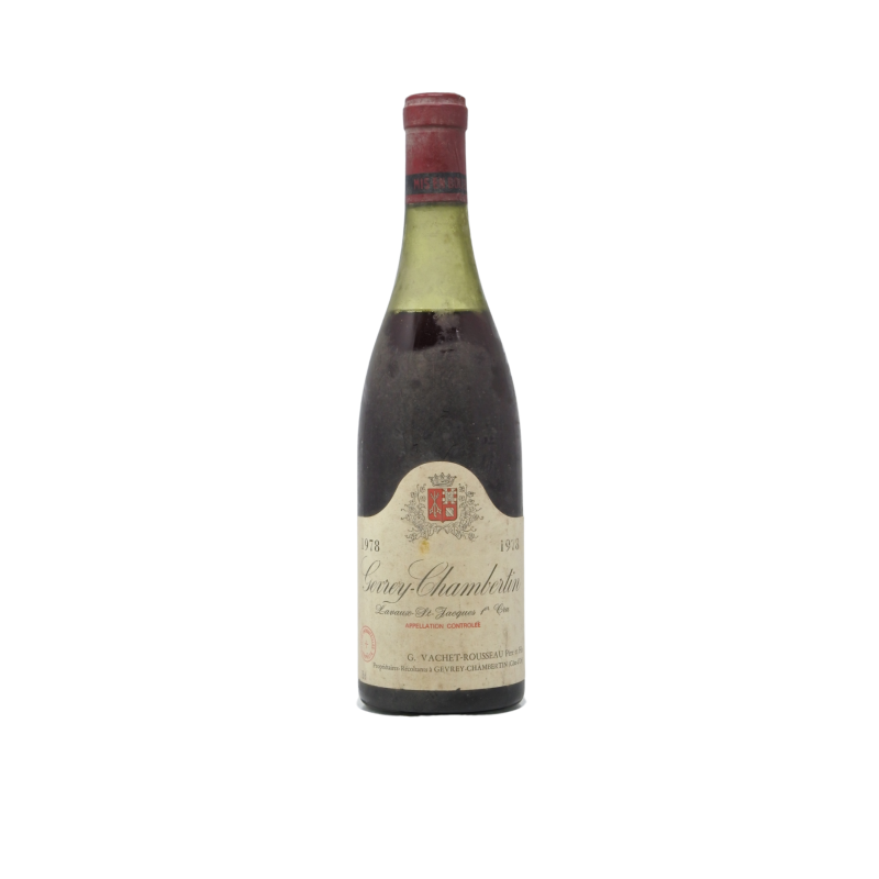 Gevrey-Chambertin 1er Cru Lavaux Saint Jacques 1978 G.Vachet-Rousseau Pere Et Fils