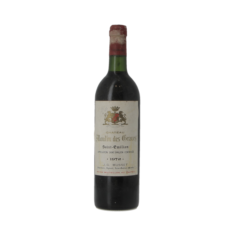 Chateau Moulin Des Graves 1978 Saint-Emilion