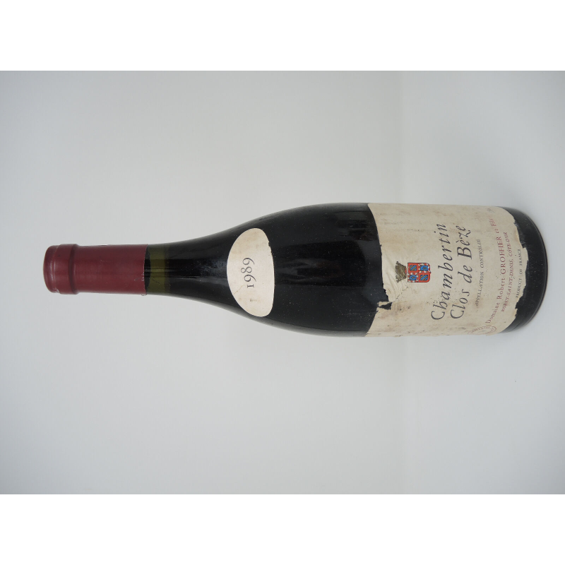 Chambertin Clos De Beze Grand Cru 1989 Domaine Groffier Pere Et Fils