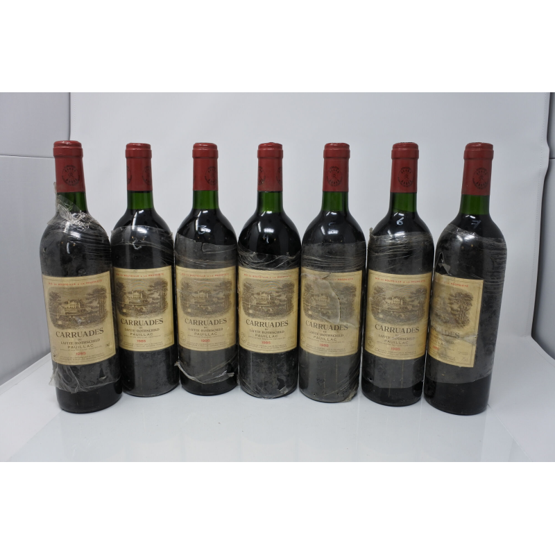 Carruades De Lafite Rothschild 1985 Pauillac