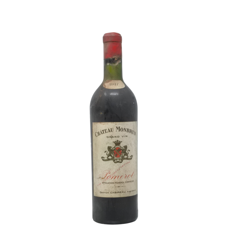 Chateau Monbrun 1947 Pomerol