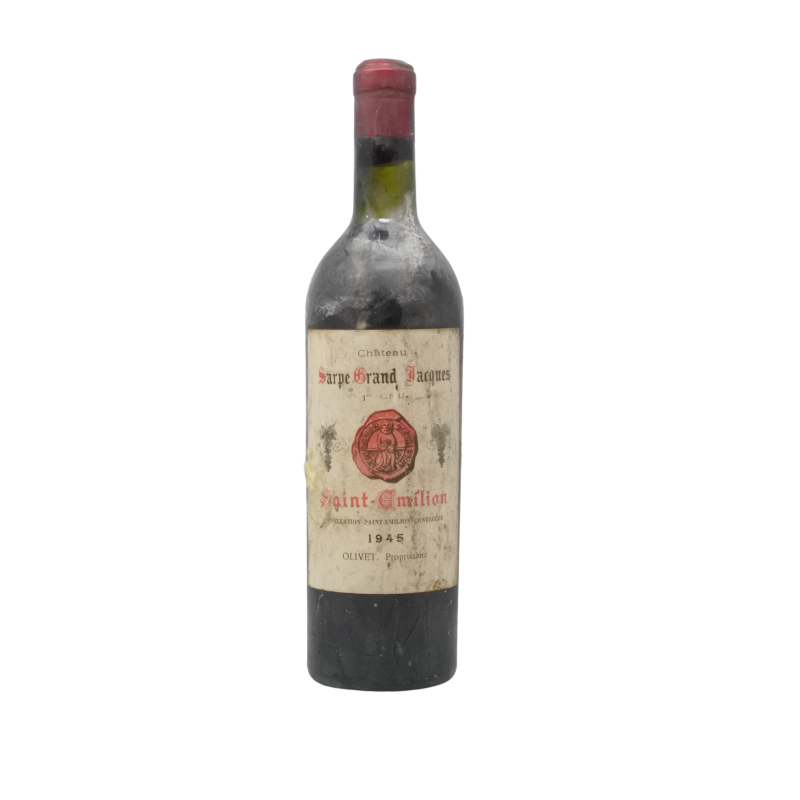 Chateau Sarpe Grand Jacques 1945 Saint-Emilion