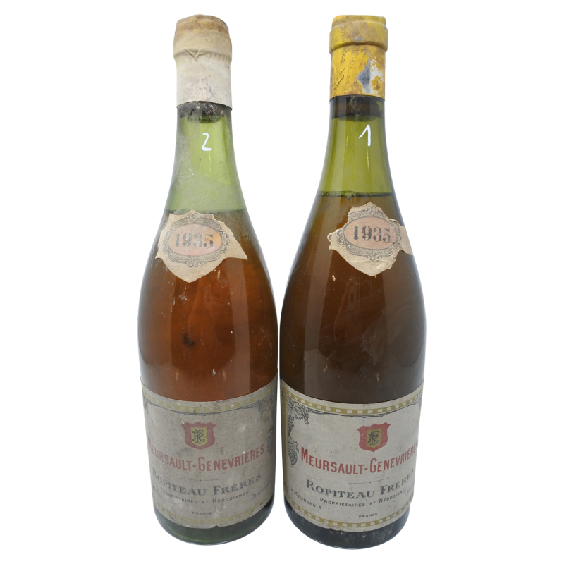 Meursault 1er Cru Les Genevrieres 1935 Ropiteau Freres