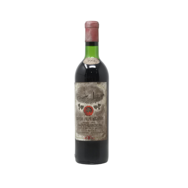 Chateau Franc Bigaroux 1961 Saint-Emilion