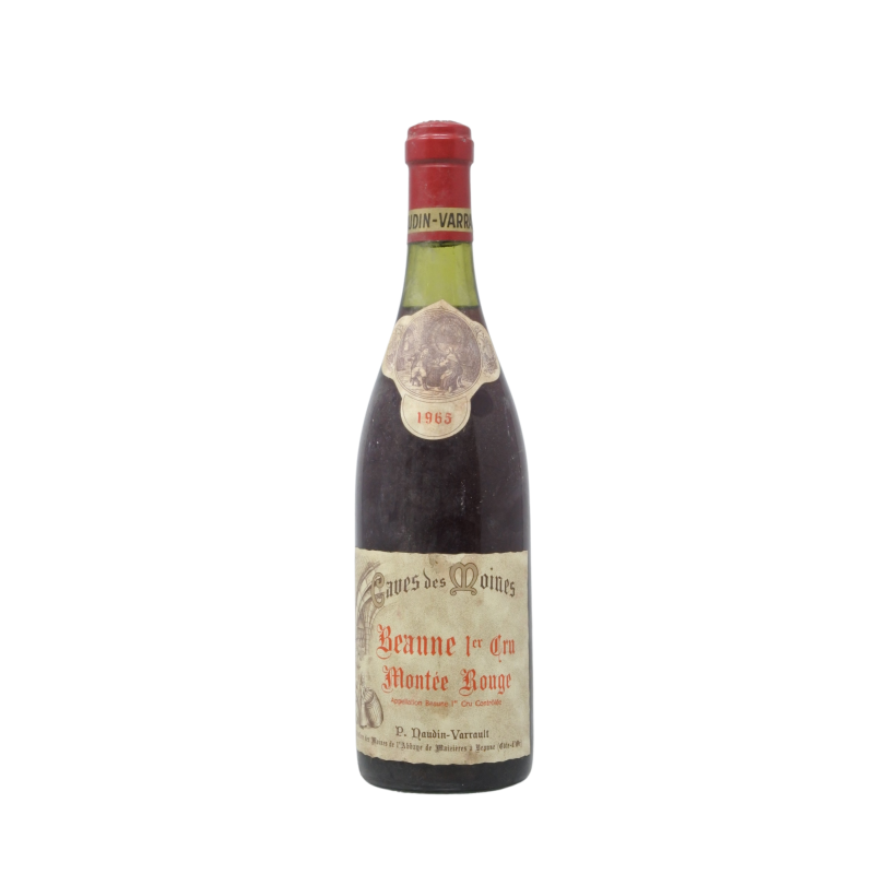 Beaune 1er Cru Montee Rouge 1965 P.Naudin-Varrault