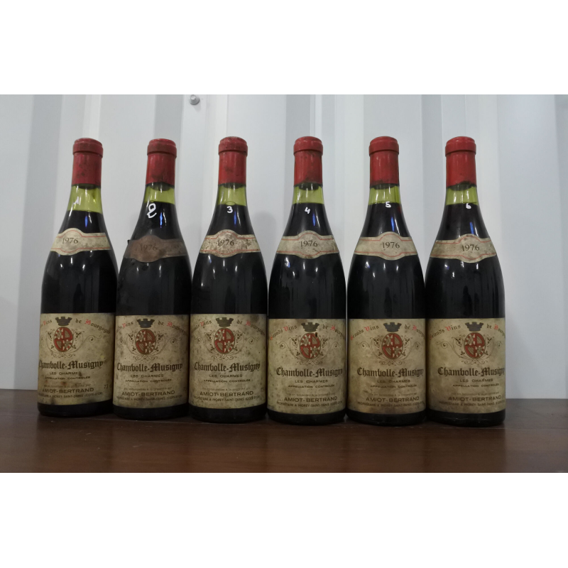 Chambolle-Musigny 1er Cru Les Charmes 1976 Amiot-Bertrand