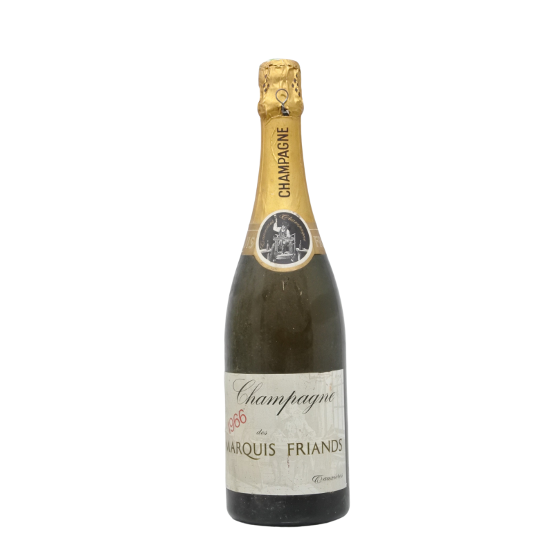 Champagne Brut 1966 Des Marquis Friands