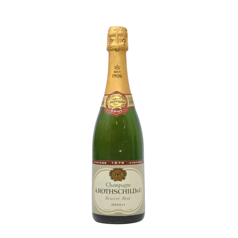 Champagne Brut 1976 Alfred Rothschild Et Cie