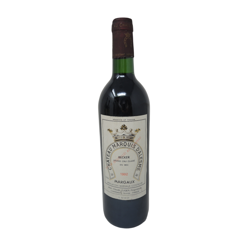 Chateau Marquis D'Alesme 1992 Margaux