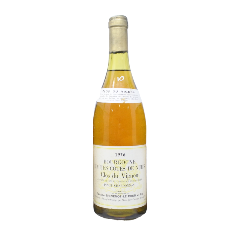 Bourgogne Hautes Cotes De Nuits - Clos Du Vignon 1976 Domaine Thevenot Lebrun