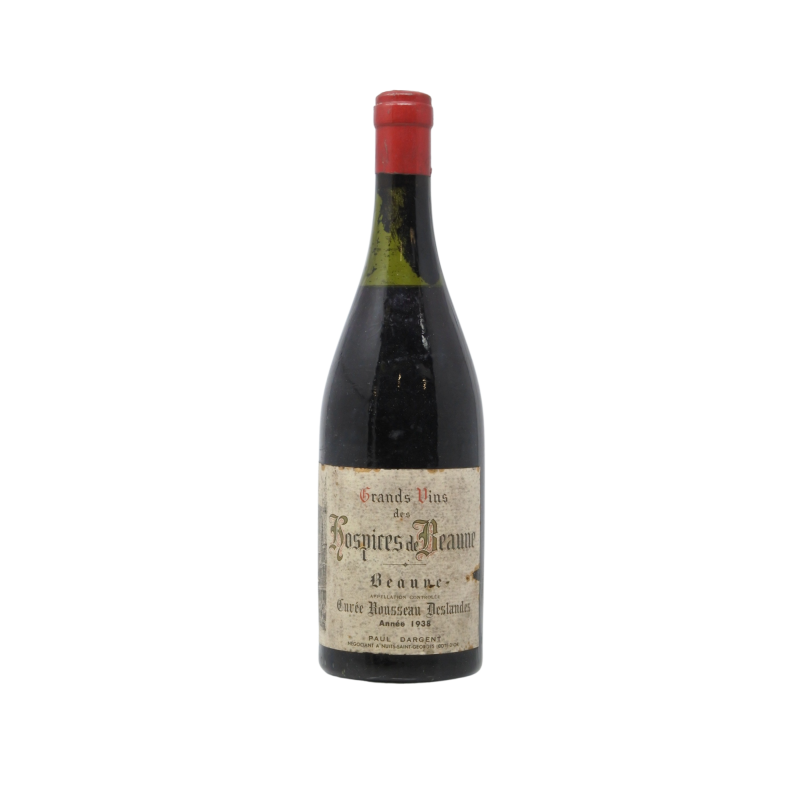 Beaune 1er Cru Cuvee Rousseau-Deslandes 1938 Hospices De Beaune