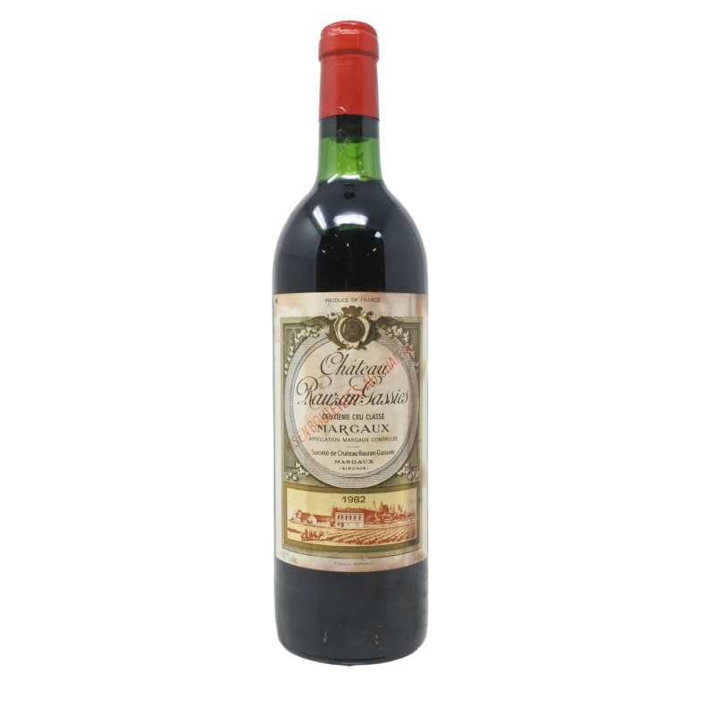 Chateau Rauzan-Gassies 1982 Margaux