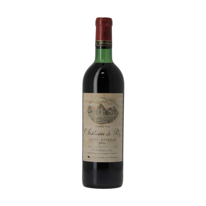Chateau De Pez 1971 Saint-Estephe